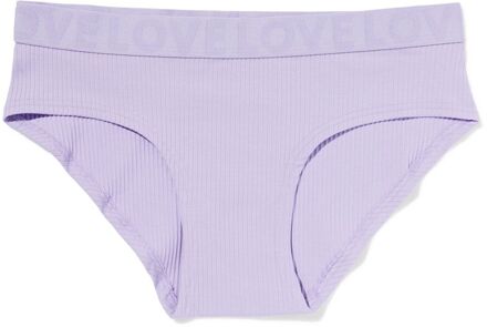 Hema Dameshipster katoen lavendel (lavendel) - XS