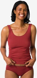 Hema Dameshipster naadloos micro donkerrood (donkerrood)