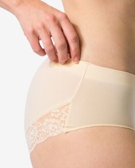 Hema Dameshipster naadloos micro met kant naturel (naturel) - S