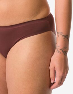 Hema Dameshipster second skin micro donkerbruin (donkerbruin)