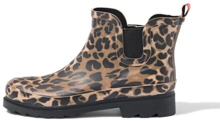 Hema Damesregenlaars luipaard bruin (bruin) - 41/42