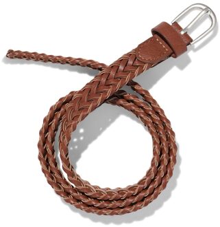 Hema Damesriem gevlochten bruin (bruin)