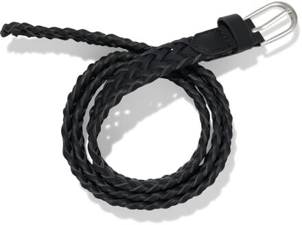 Hema Damesriem gevlochten zwart (zwart) - 105