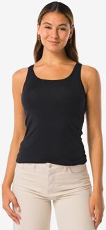 Hema Damessinglet biologisch katoen zwart (zwart) - XL