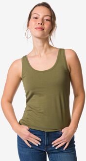 Hema Damessinglet jersey essentials olijf (olijf) - M