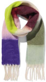 Hema Damessjaal 214x35 geblokt