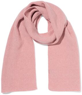 Hema Damessjaal 28x200cm roze