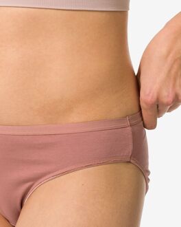Hema Damesslip katoen - 2 stuks lichtbruin (lichtbruin) - XL