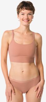 Hema Damesslip perfect comfort katoen lichtbruin (lichtbruin)