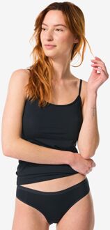 Hema Damesslip perfect comfort katoen zwart (zwart)