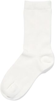 Hema Damessokken bamboe wit (wit) - 39/42