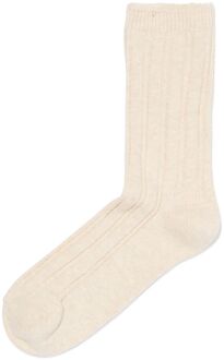 Hema Damessokken rib beige (beige) - 39/42