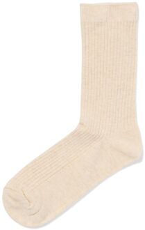 Hema Damessokken rib beige (beige) - 39/42