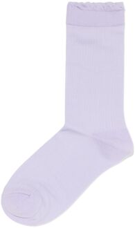 Hema Damessokken rib lichtpaars (lichtpaars) - 39/42