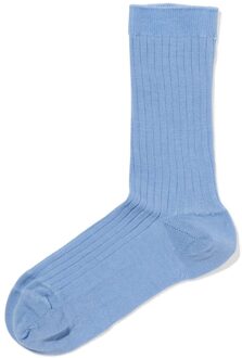 Hema Damessokken wol lichtblauw (lichtblauw) - 35/38
