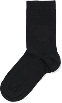 Hema Damessokken wol zwart (zwart) - 39/42