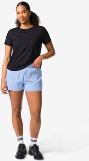 Hema Damessportbroekje lichtblauw (lichtblauw) - XL