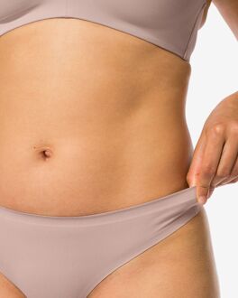 Hema Damesstring second skin micro beige (beige) - XS