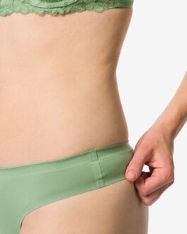 Hema Damesstring second skin micro groen (groen) - L