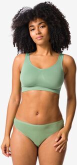 Hema Damesstrings katoen - 2 stuks groen (groen) - L