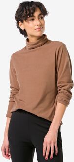 Hema Damestrui Emilia fleece taupe (taupe) - M