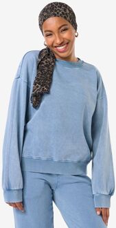 Hema Damestrui Esmee jersey relaxed fit blauw (blauw) - M
