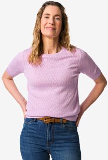 Hema Damestrui Fally fijngebreid lila (lila) - XL