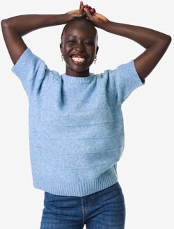 Hema Damestrui Fyra gebreid blauw (blauw) - M