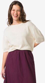 Hema Damestrui Gael fijngebreid wit (wit) - XL