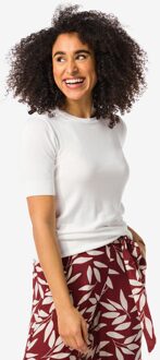 Hema Damestrui gebreid Fally wit (wit) - XL