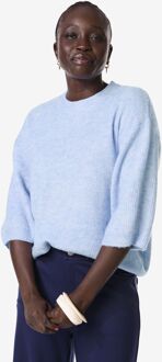 Hema Damestrui Grace fijngebreid blauw (blauw) - M