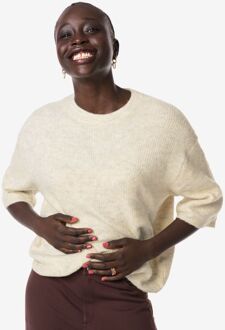 Hema Damestrui Grace fijngebreid gebroken wit (gebroken wit) - XL