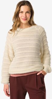 Hema Damestrui Hella rib gebroken wit (gebroken wit) - M