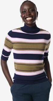 Hema Damestrui Lily fijngebreid strepen multi (multi)