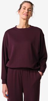 Hema Damestrui lounge bordeauxrood (bordeauxrood) - XL