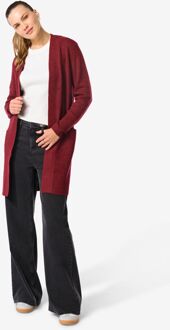 Hema Damesvest Lana rood (rood) - M