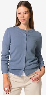 Hema Damesvest Lila lichtblauw (lichtblauw) - S