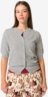 Hema Damesvest New cardigan middengrijs (middengrijs) - L