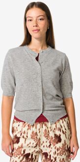 Hema Damesvest New cardigan middengrijs (middengrijs) - XL