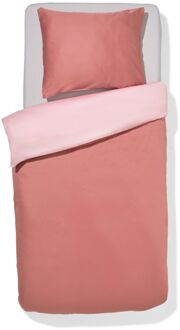 Hema Dekbedovertrek 140x200/220cm satijn roze (roze)
