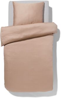 Hema Dekbedovertrek 140x200/220cm satijn taupe (taupe)