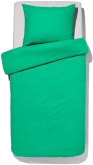 Hema Dekbedovertrek 140x200/220cm zacht katoen groen (felgroen)