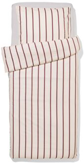 Hema Dekbedovertrek 140x200/220cm zacht katoen strepen (multi)