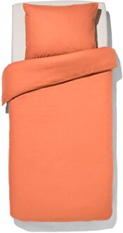 Hema Dekbedovertrek 140x200/220cm zacht katoen sunburn (terra)