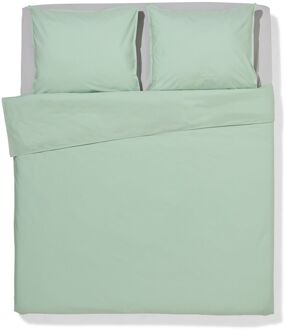 Hema Dekbedovertrek 200x200/220cm hotel katoen percal lichtgroen (groen)