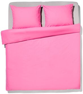 Hema Dekbedovertrek 200x200/220cm zacht katoen felroze (felroze)