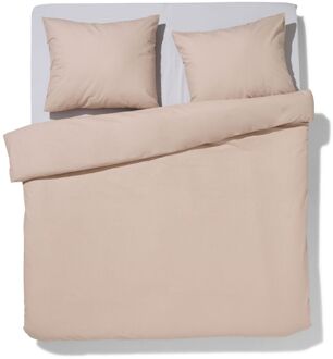 Hema Dekbedovertrek 200x200/220cm zacht katoen taupe (taupe)