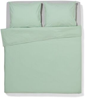 Hema Dekbedovertrek 240x200/220cm percal lichtgroen (groen)