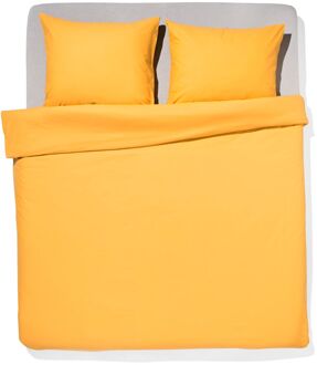 Hema Dekbedovertrek 240x200/220cm zacht katoen geel (geel)