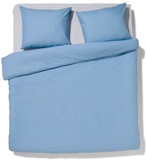 Hema Dekbedovertrek 240x200/220cm zacht katoen ijsblauw (lichtblauw)